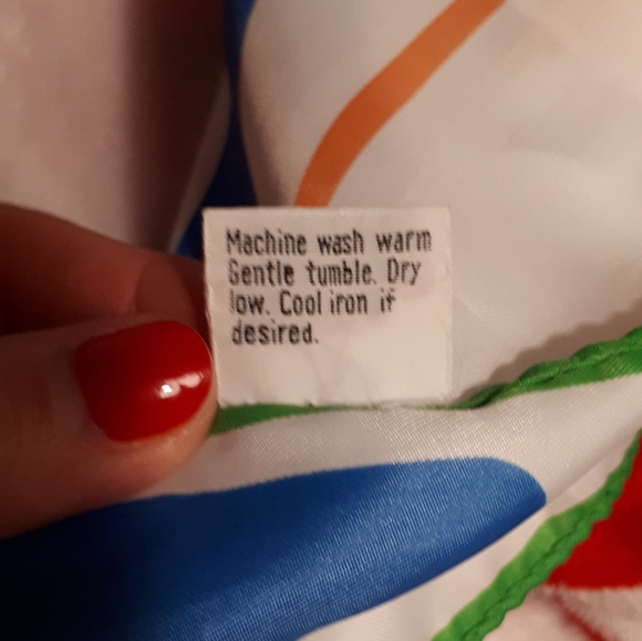 😍1950s Vintage Paoli scarf EUC made in Japan - Picture 6 of 7